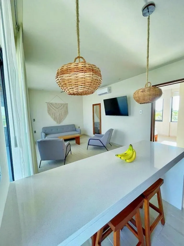 Tulum La Veleta Condo Best Sunrises & Jungle View Near Holistika